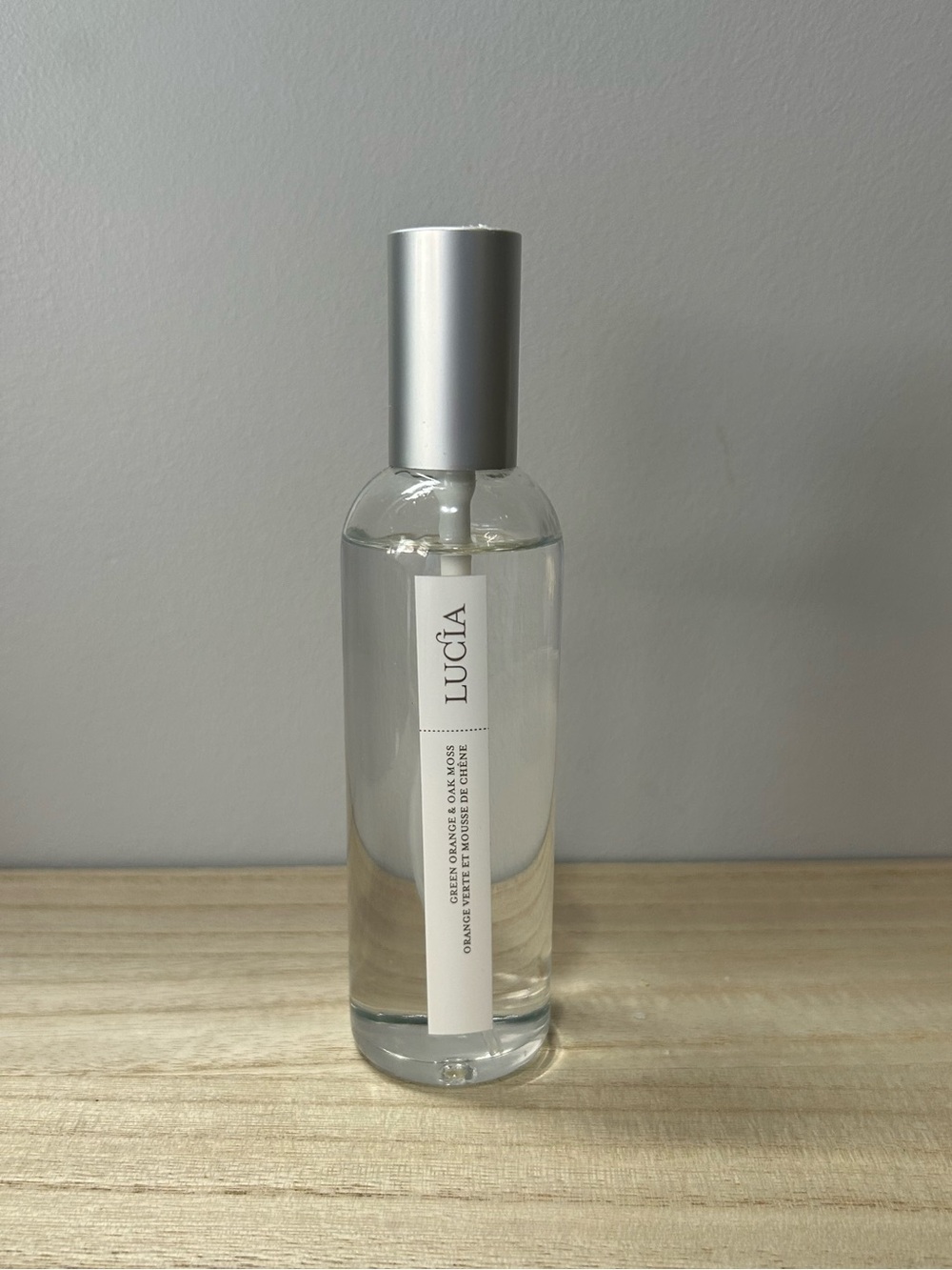 NEW Lucia Green Orange & Oak Moss Roomspray